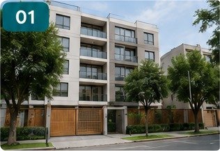 Edificio gestionado con orden